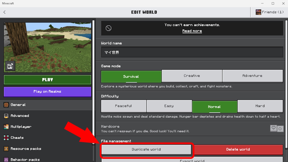 installation-addon-survival