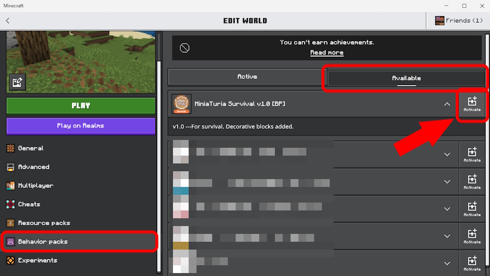 installation-addon-survival