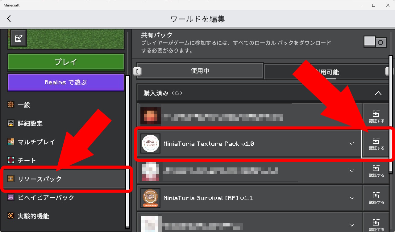 installation-bedrock-texture-pack
